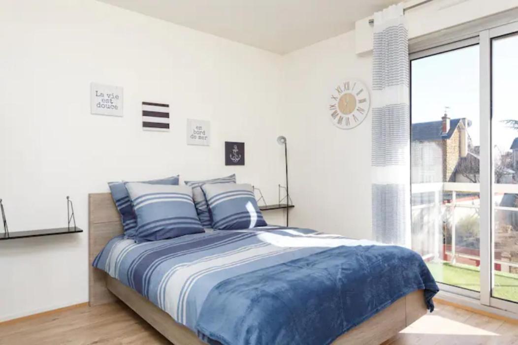Appartement Cozy : 10/15 Min Des Champs Elysee Sartrouville Exterior photo